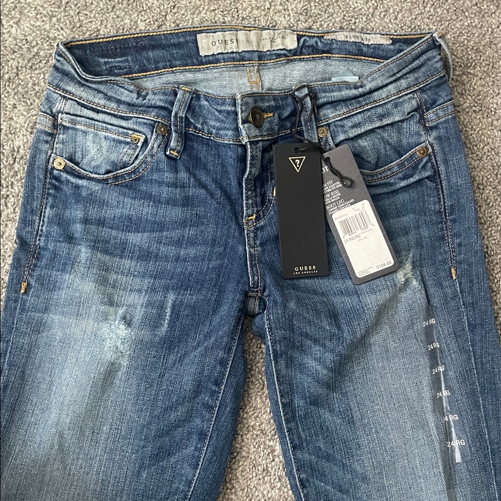 🌸 Guess jeans, 3 pairs, US size 24-25 - Picture 3 of 15